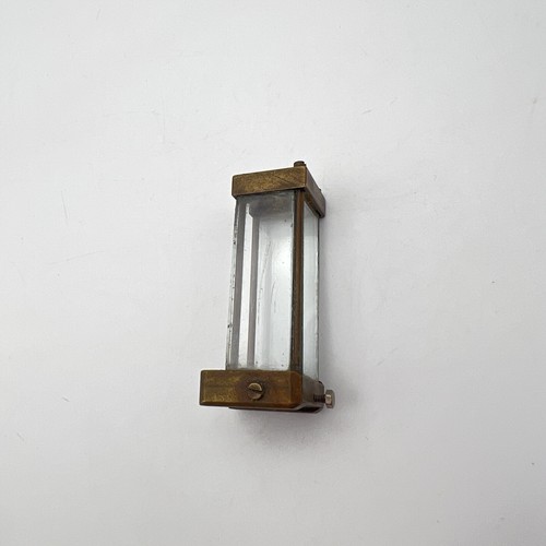 Model brass gauge glass - brass,