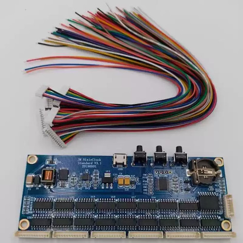 Digit nixie tube - 6-digit, board