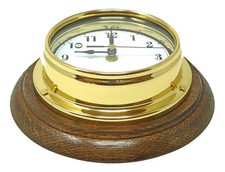 Tabic Solid Brass Arabic Clock