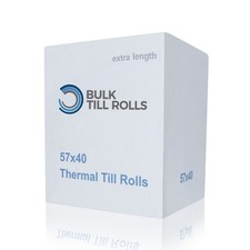 20 Rolls 57x40mm Thermal Paper