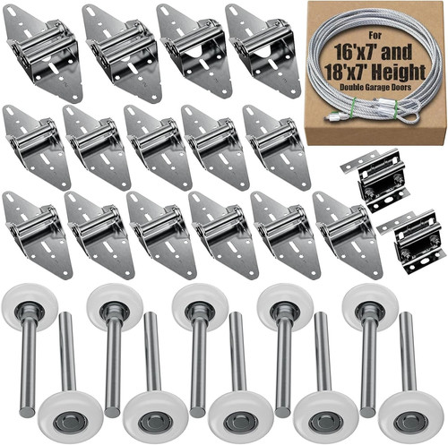 Double garage door hardware - double,