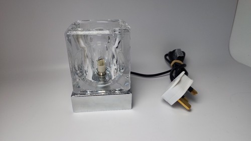 Argos glass cube - argos, lamp