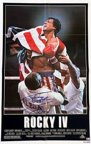 Sylvester stallone signed - stallone,