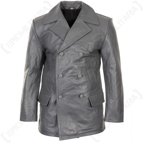 German grey leather - german, u-boat