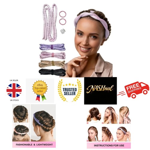 Hair curlers heatless - curlers,