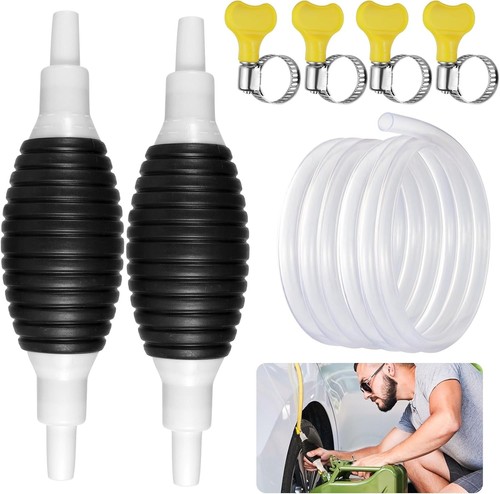 Hand siphon pump - 2x, 4m