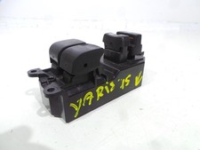 2015 TOYOTA YARIS  WINDOW SWITCHES DRIVERS 4 WAY DAMAGED PLASTIC GENUINE 