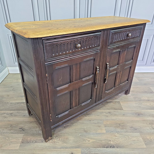 Vintage solid wooden - solid, sideboard