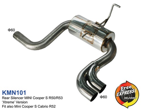 Exhaust muffler handmade full - handmade,