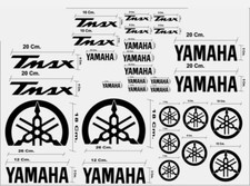 T-MAX KIT 30 PEZZI MOTO ADESIVI YAMAHA TMAX T- MAX 500 - 530 STICKERS VINILE