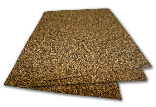 Nitrile bonded cork sheet oil - bonded,
