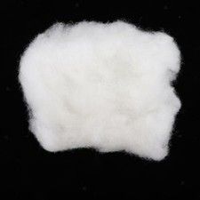 White Polyester Lightweight Fiberfill Stuffing for DIY Teddy  