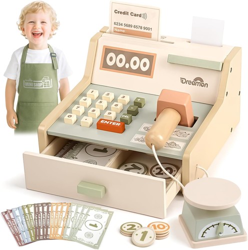 Dreamon wooden till toys - wooden, for