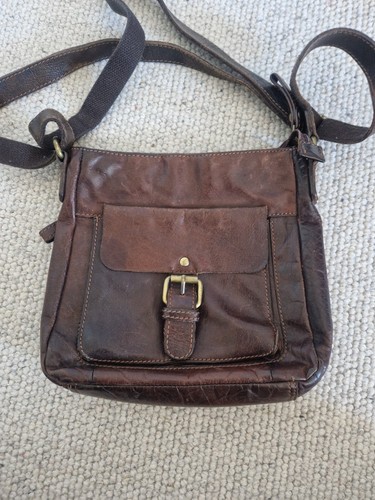 Dark tan leather rowallan - leather,