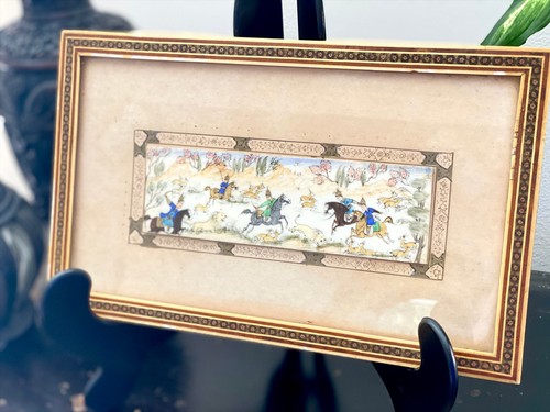Vintage persian miniature - persian,