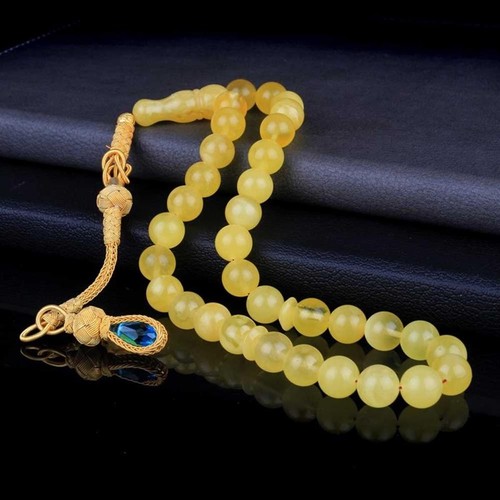Natural amber tesbih - natural, prayer
