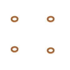4x Heat Shield Gasket Injector