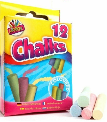 Coloured chalk sticks - x,