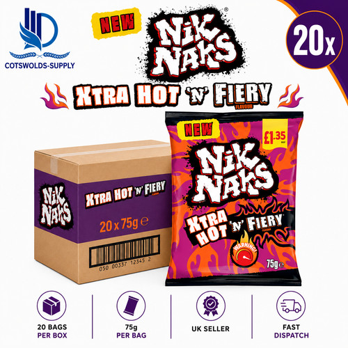 Nik naks xtra hot - hot, 'n'