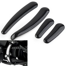 Black curved swingarm frame - black,