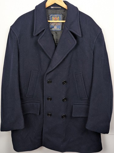 Gloverall coat mens navy - 44,