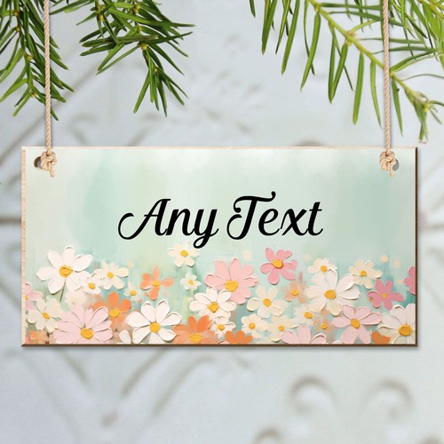 Personalised wooden garden - personalised,