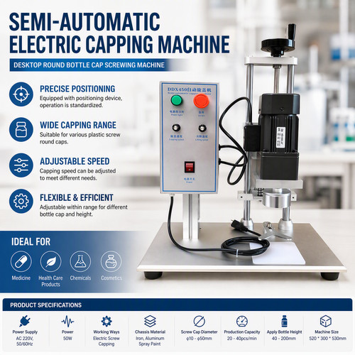 Electric bottle capping - electric,