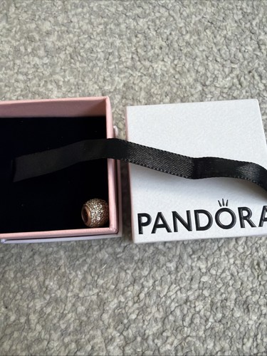 Pandora rose gold crystal ball - rose,