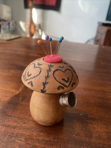 Pincushion and thimble holder - thimble,