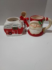 Christmas Camper RV/Spoon Mug