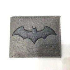 Cartoon Superhero Wallet Batman Short Billfold BIfold Wallet Coin Purse Gift