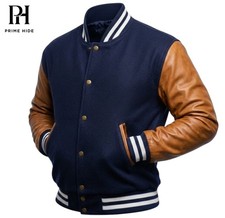 Men's varsity jacket college