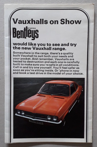 Vauxhall brochure 1971 - vauxhall,
