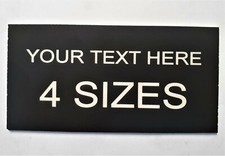 Engraved Sign Plaque Door Name