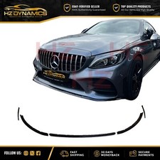 Gloss BLack Front Lip Splitter