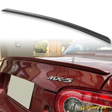 Fyralip Y22 Painted 35N Sparkling Black Boot Lip Spoiler For Mazda MX5 Miata NC