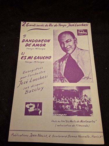 Bandoneon partition amor es - amor,