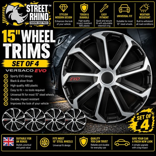 Wheel trims evo black - wheel,