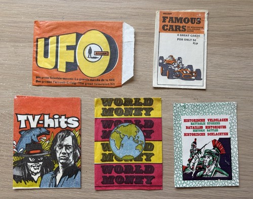 Empty gum card - gum,