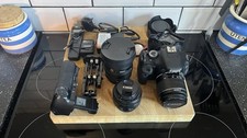 Canon EOS 600D 18MP DSLR Camera Bundle with 10-20mm, 18-55mm, and 50mm Lenses