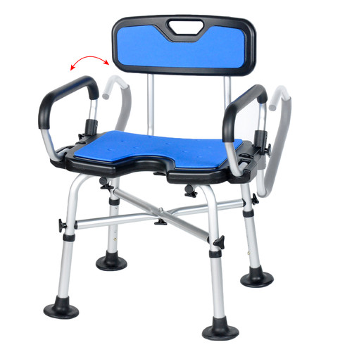 Shower chair with - with, |