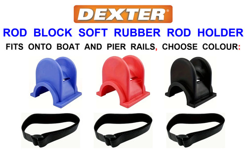 Dexter soft rubber rod - rubber, u