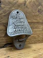 ROYAL NAVY  Cast Iron Wall