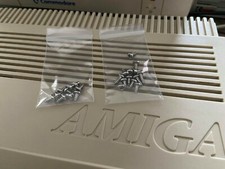 Amiga 500 / 500+ case screws (x13) - Commodore - Silver