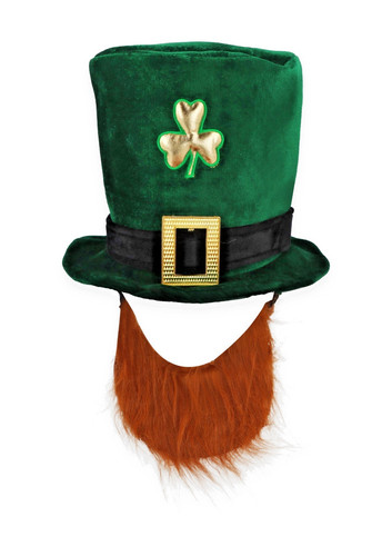 Patricks day leprechaun top - st,