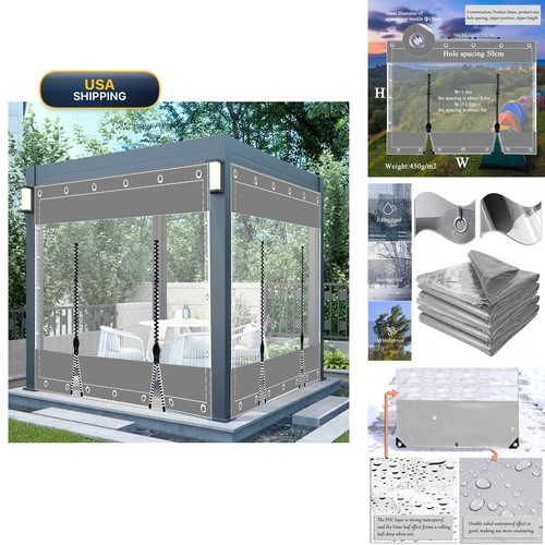 Yhbz outdoor tarp curtains - outdoor,