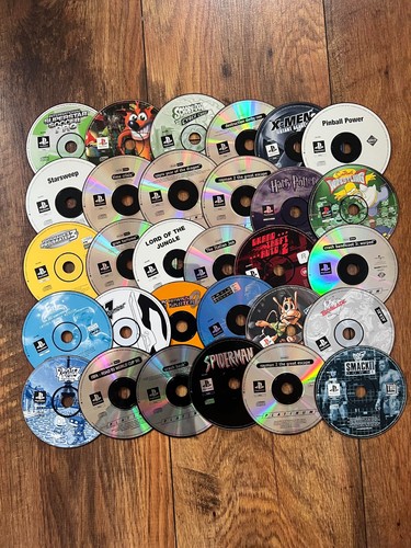 Playstation ps1 games discs - playstation,
