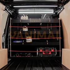 VW T6 T6.1 Hexaboard Full-Width Bulkhead Van Racking and Shelving Unit