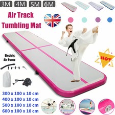 3-6m Inflatable Air Mat Track Tumbling Gymnastics Tumble Mats with Air Pump