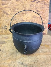 Antique Cast Iron Bean Pot